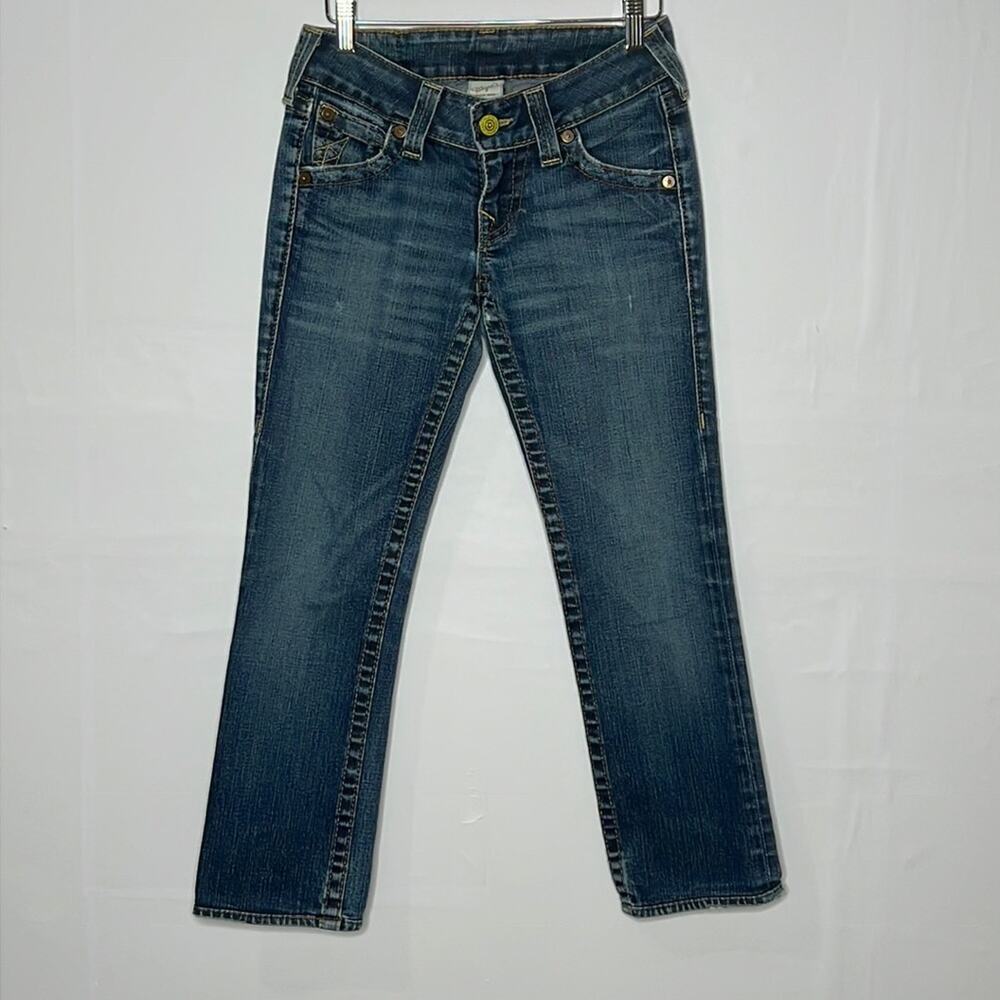True Religion straight leg jeans size 25.